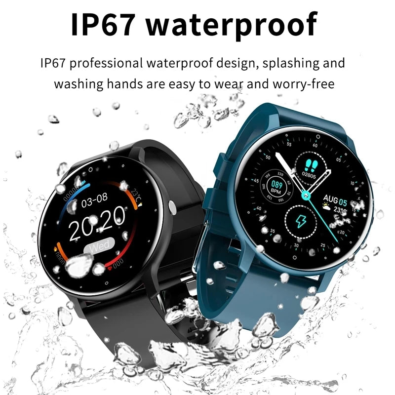 Smartwatch LIGE 2026 Unisex | Monitor Cardíaco, Oxígeno y Presión Arterial | Resistente al Agua IP67 | Android e iOS