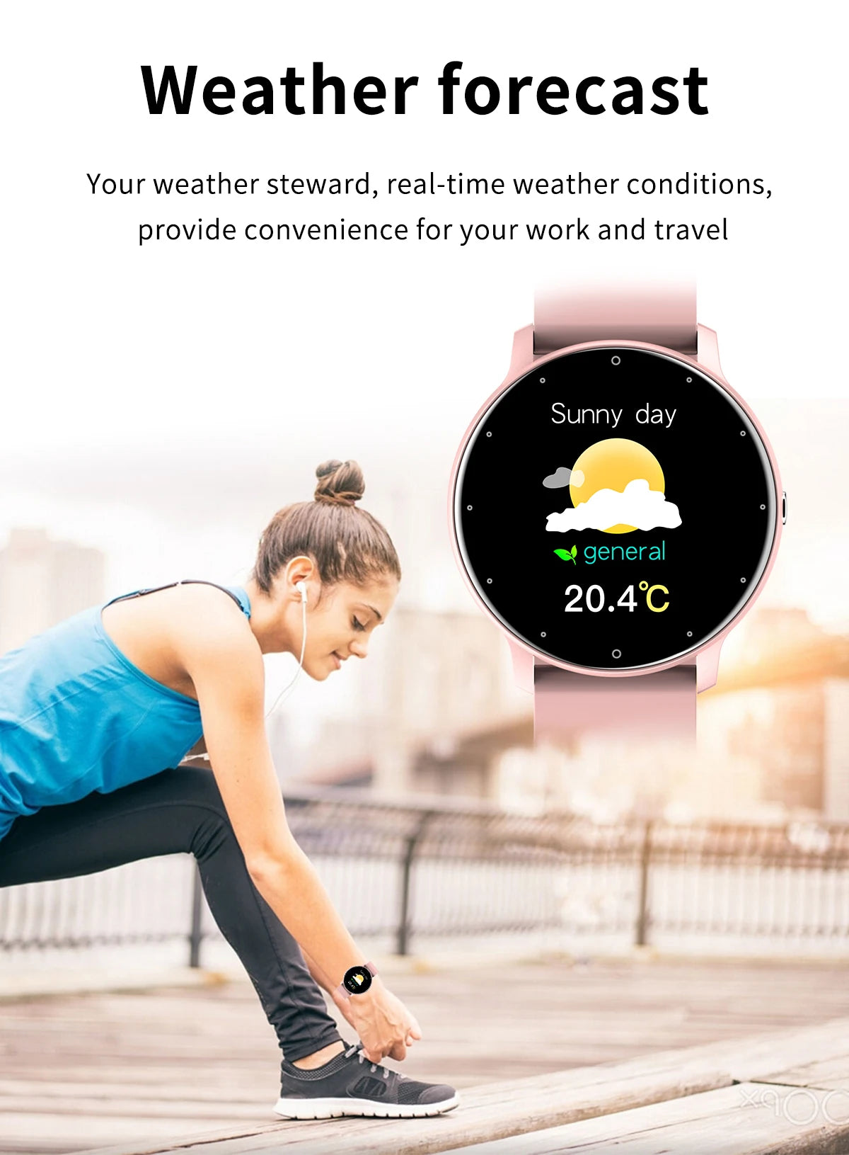 Smartwatch LIGE 2026 Unisex | Monitor Cardíaco, Oxígeno y Presión Arterial | Resistente al Agua IP67 | Android e iOS