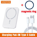 Cargador Inalámbrico Magnético para Coche | Soporte para Rejilla | 15W | Compatible iPhone 12-17 y Android