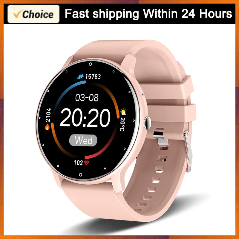 Smartwatch LIGE 2026 Unisex | Monitor Cardíaco, Oxígeno y Presión Arterial | Resistente al Agua IP67 | Android e iOS